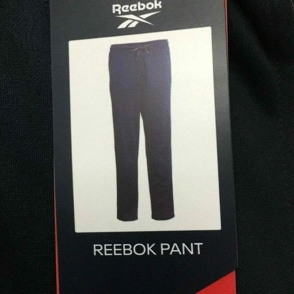 Reebok Athletic‎ Sweatpants XXL Mens Navy Performance Track Gym Training Pants